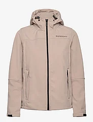 Superdry Sport - HOODED SOFTSHELL JACKET - down- & padded jackets - chateau grey - 0