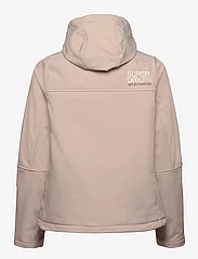 Superdry Sport - HOODED SOFTSHELL JACKET - down- & padded jackets - chateau grey - 1