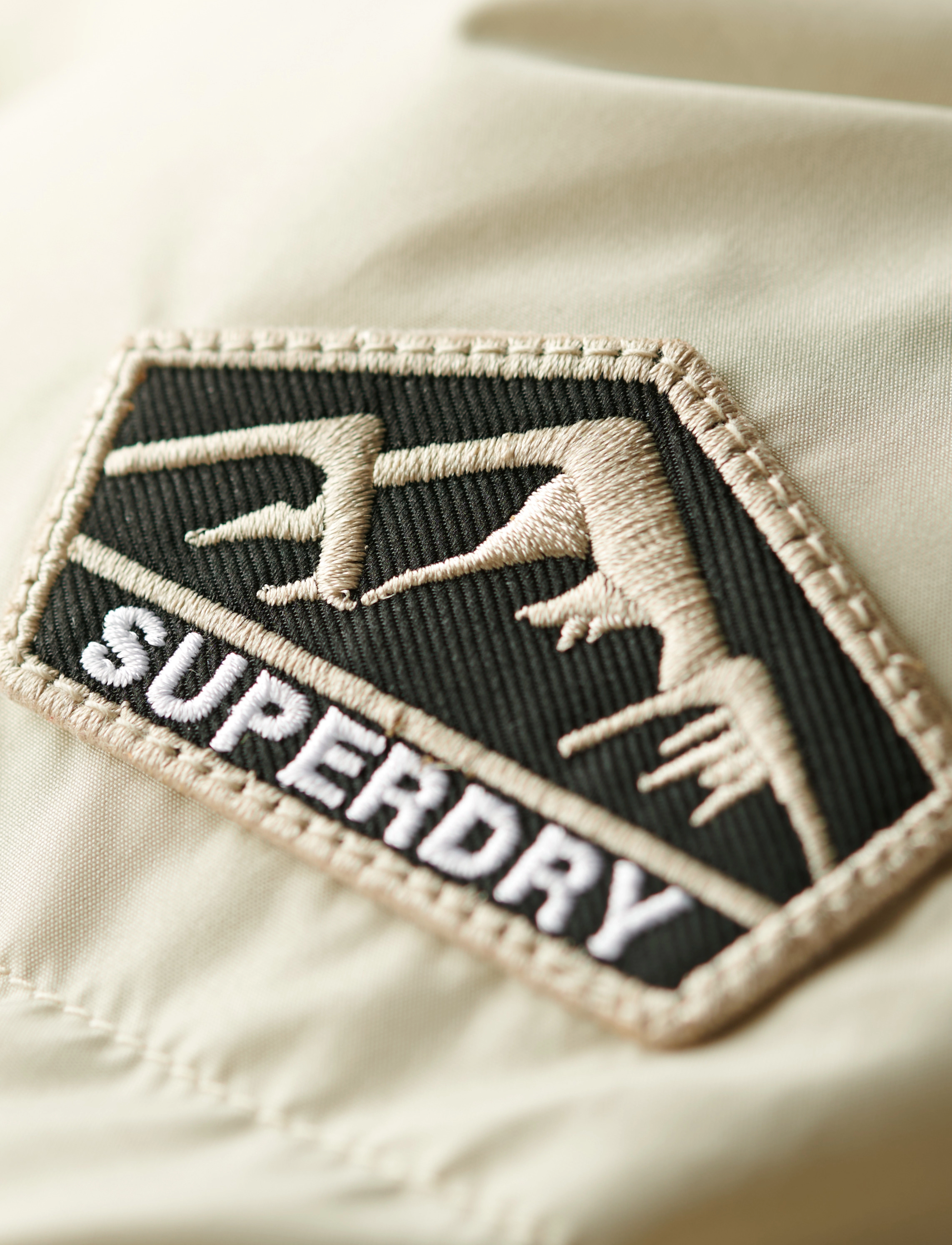 Superdry Sport - HOODED SPORTS PUFFER JACKET - pelican beige - 5