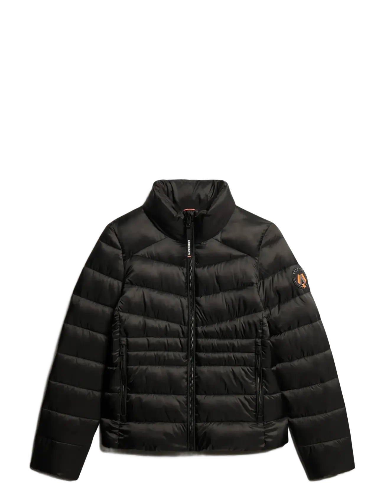 Superdry Sport FUJI QUILT PADDED JACKET - Tøj - BLACK / black