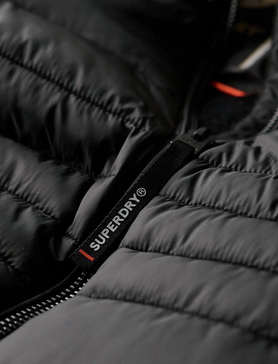 Superdry Sport - FUJI QUILT PADDED JACKET - winterjacken - black - 5