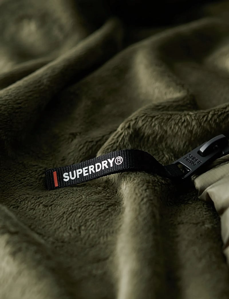 Superdry Sport - FUJI QUILT PADDED JACKET - winter jacket - dusty olive green - 4