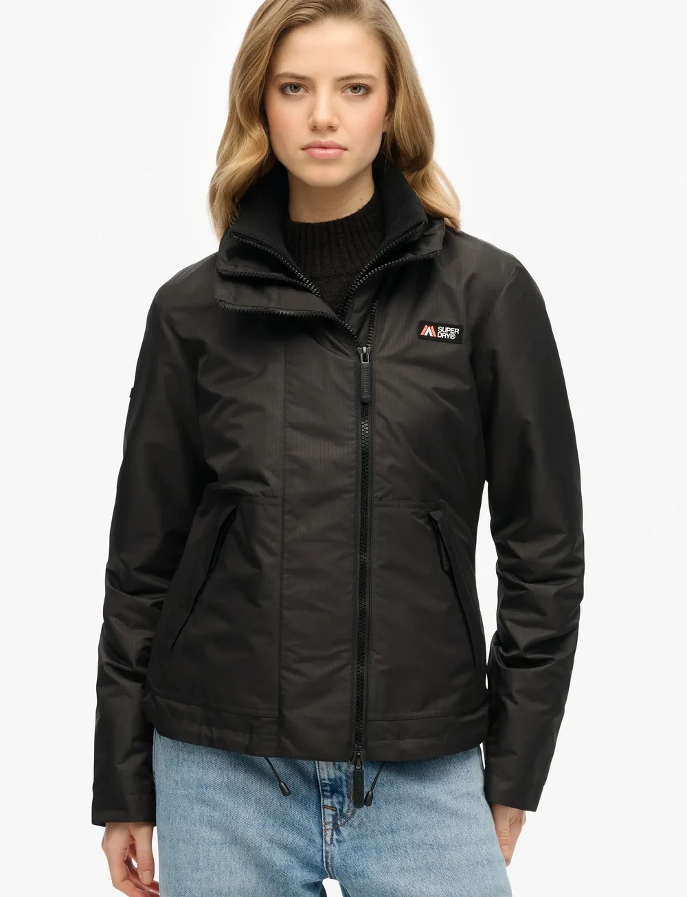 Superdry Sport - MTN WINDBREAKER JACKET - friluftsjakker - black - 3
