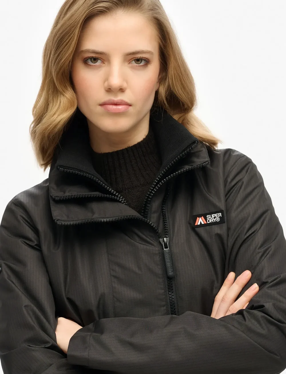 Superdry Sport - MTN WINDBREAKER JACKET - friluftsjakker - black - 4