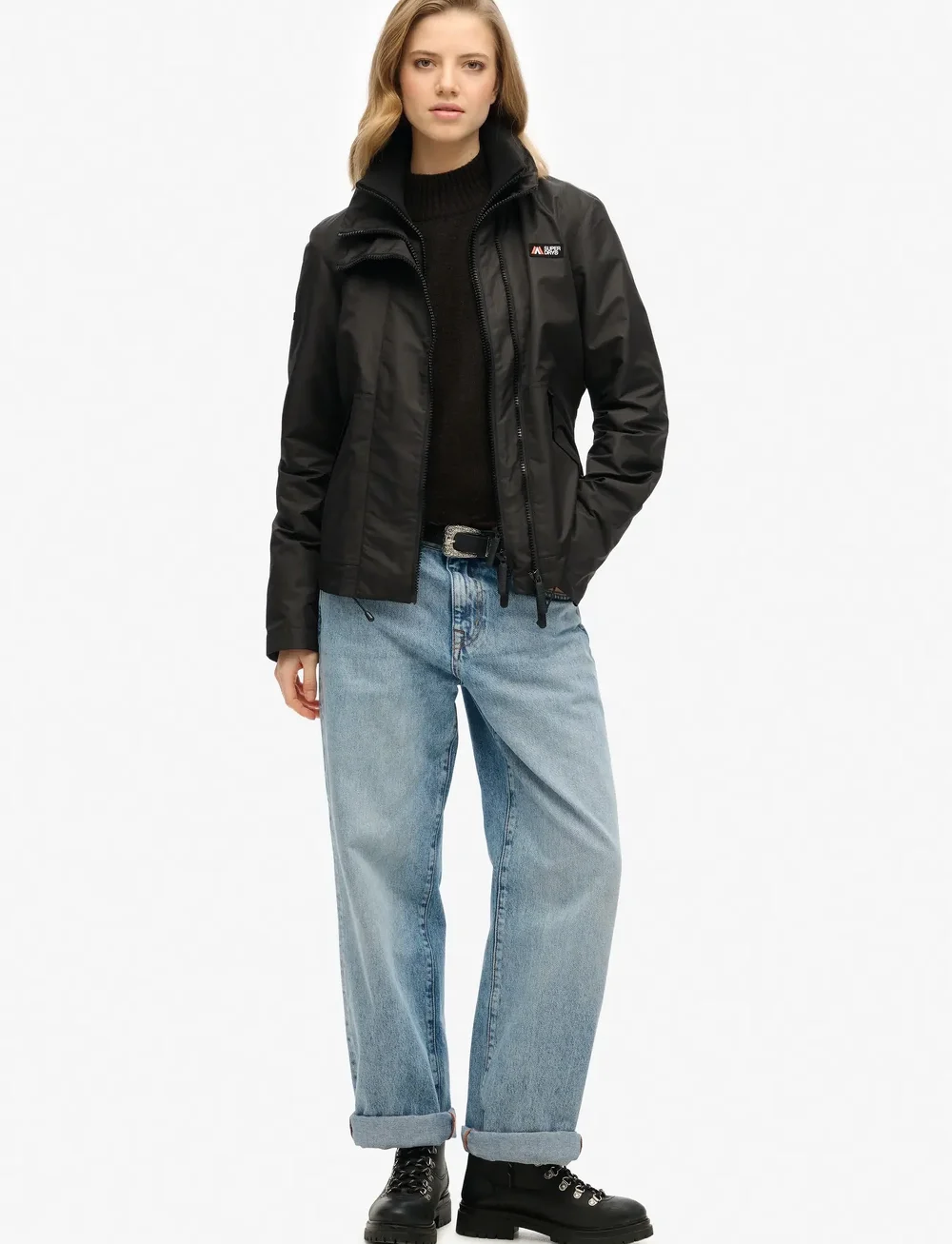 Superdry Sport - MTN WINDBREAKER JACKET - friluftsjakker - black - 5