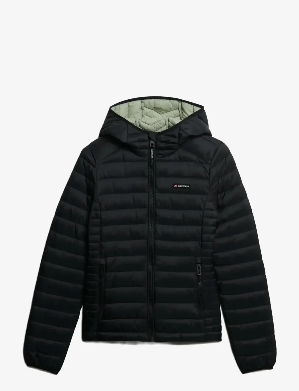 Superdry Sport - HOODED FUJI LITE PADDED JACKET - dunjakker - black - 0