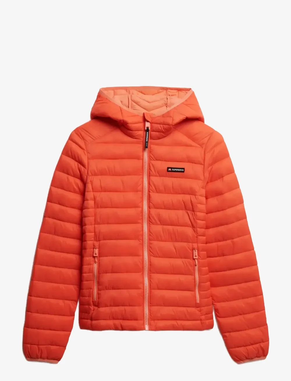 Superdry Sport - HOODED FUJI LITE PADDED JACKET - dunjakker - hot coral - 0