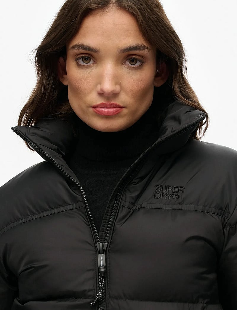 Superdry Sport - NON HOODED TECH PADDED JKT - kurtki zimowe - black - 3