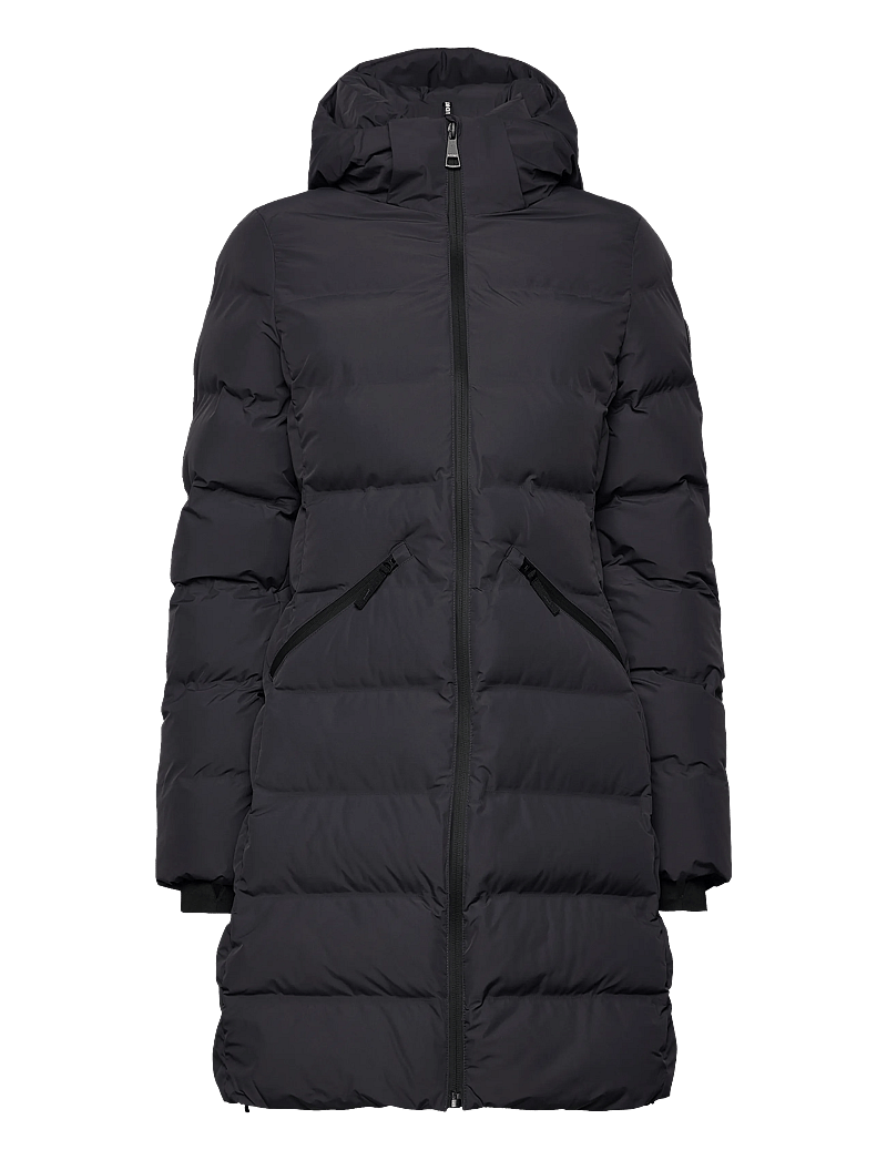 Superdry Sport - CITY MID PADDED JACKET - dunfrakker - ebony - 1