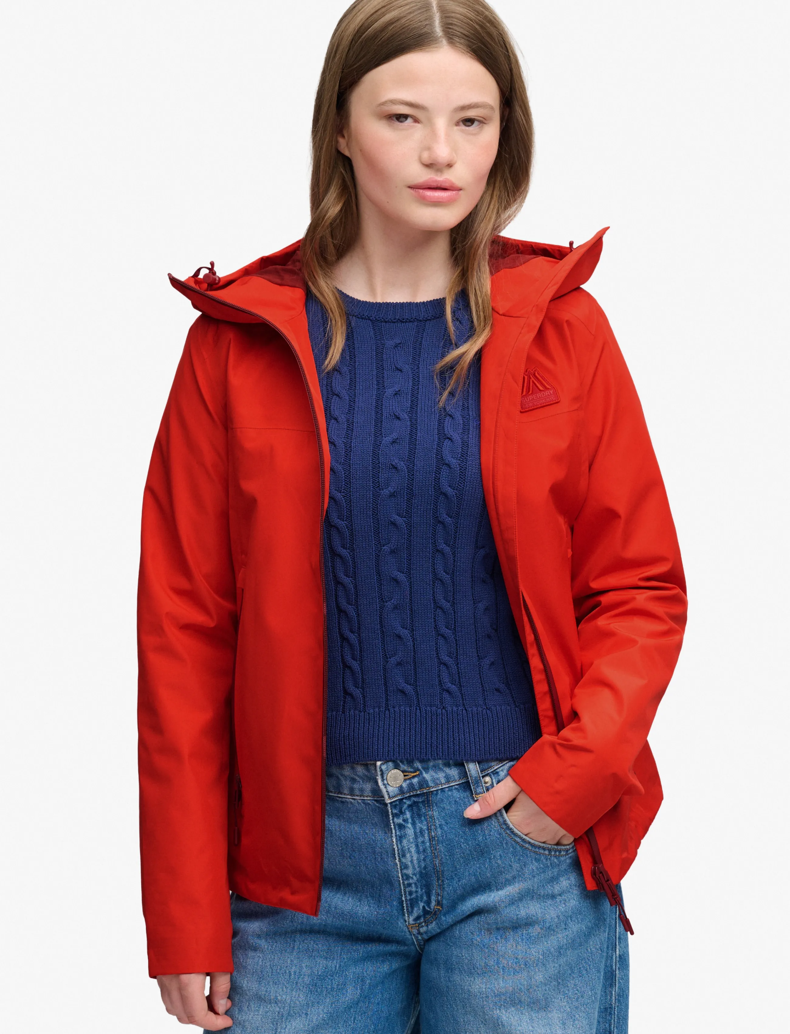 Superdry Sport - WATERPROOF JACKET - outdoor jacken - apple red - 0