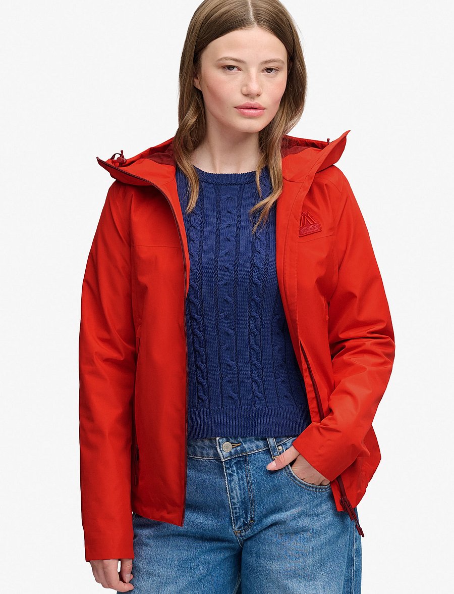 Superdry Sport - WATERPROOF JACKET - outdoor jacken - apple red - 0