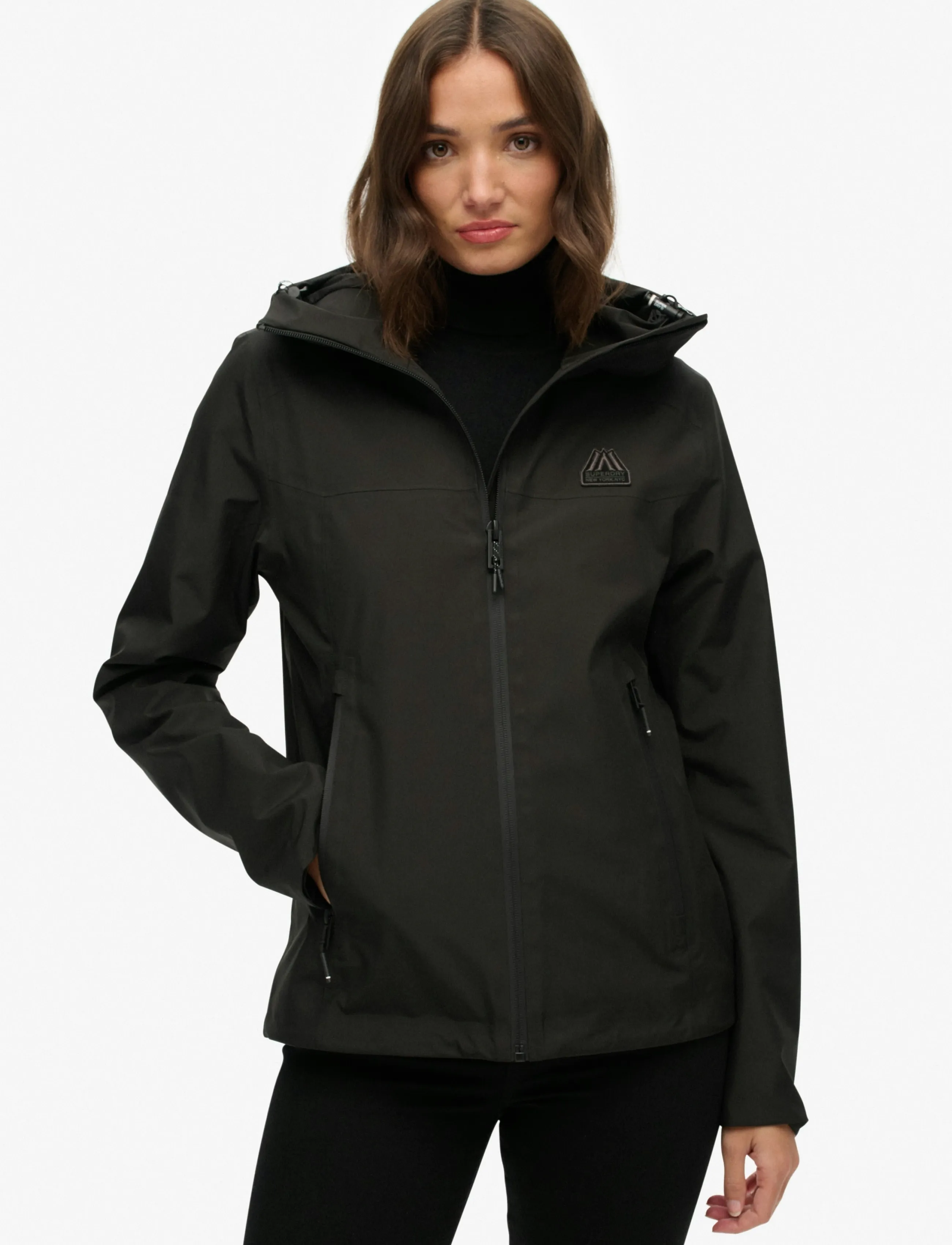 Superdry Sport - WATERPROOF JACKET - välijoped - black - 4