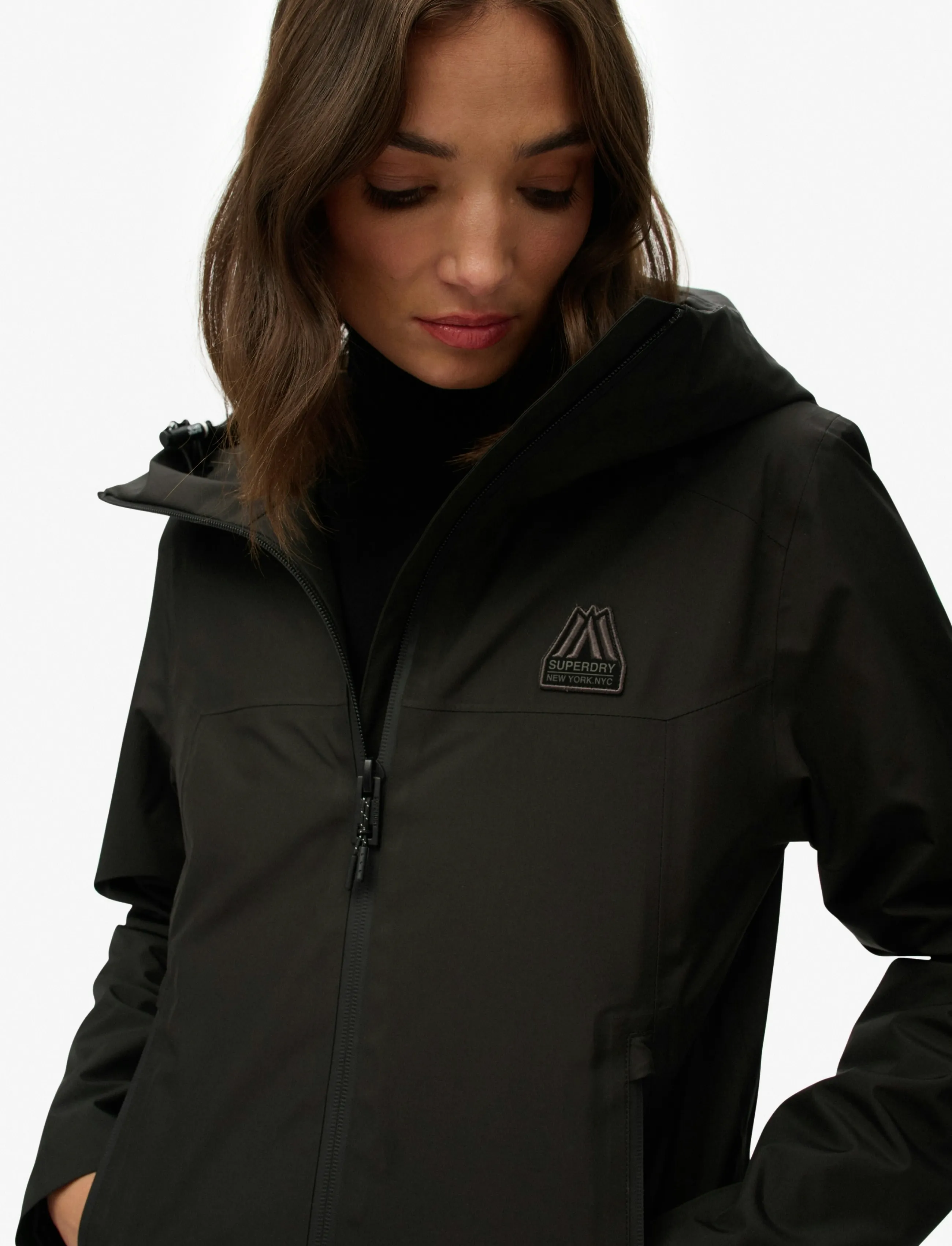 Superdry Sport - WATERPROOF JACKET - välijoped - black - 5