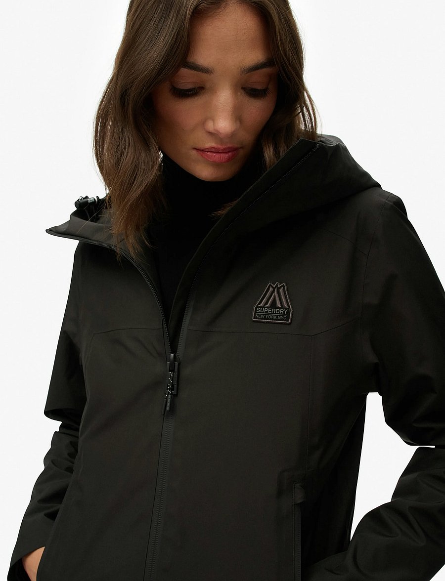 Superdry Sport - WATERPROOF JACKET - välijoped - black - 5