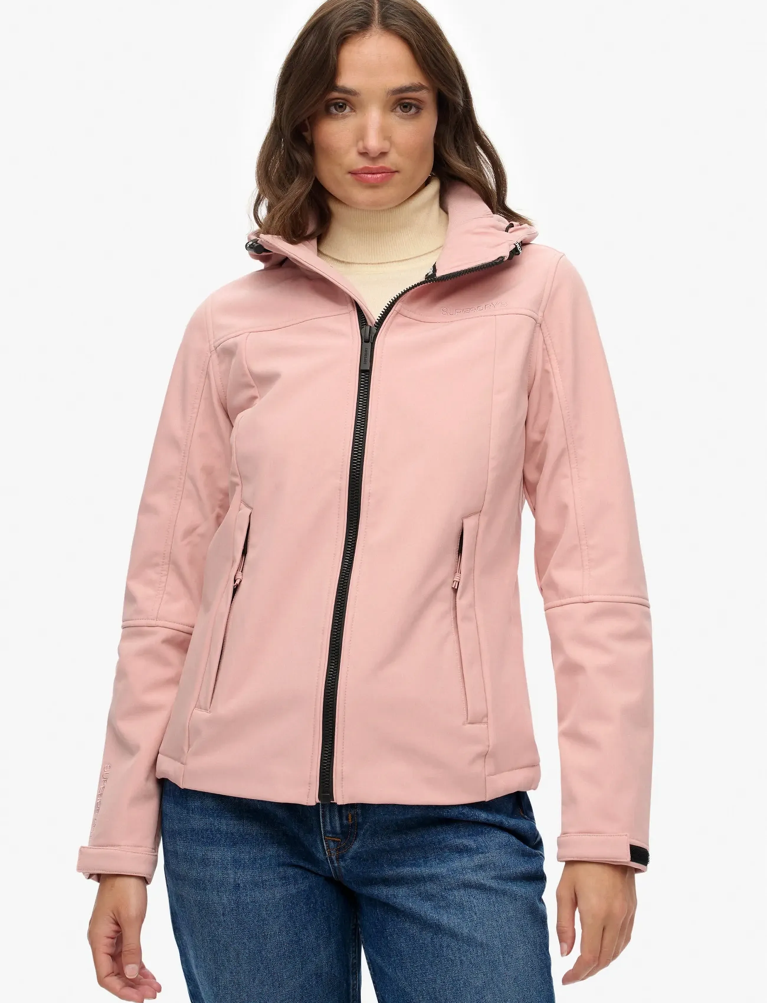 Superdry Sport - HOODED CLASSIC TREKKER JACKET - utejakker - vintage blush pink - 4