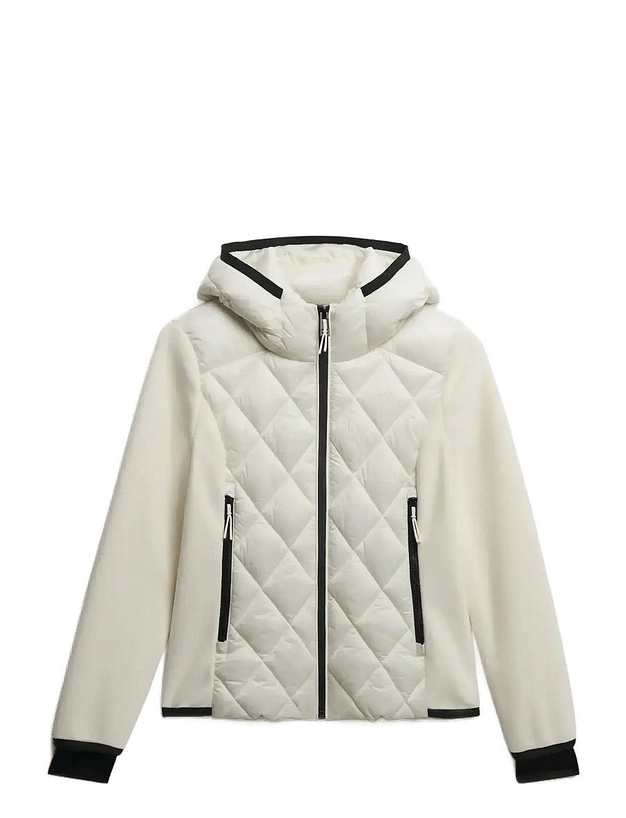 Superdry Sport - HOODED HERITAGE STORM JACKET - off white - 1