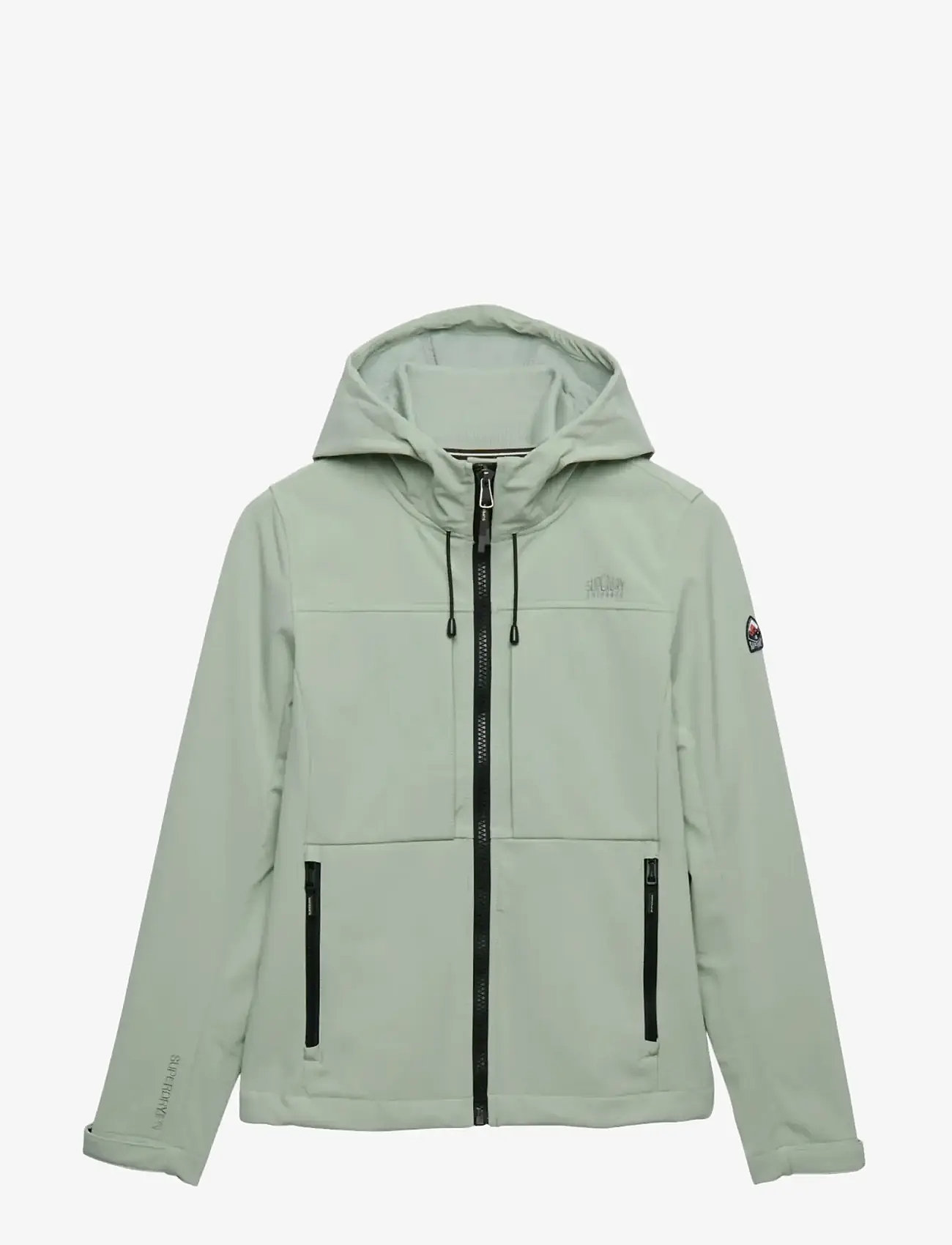 Superdry Sport - HOODED CLASSIC TREKKER JACKET - kurtki outdoorowe - aqua grey - 1
