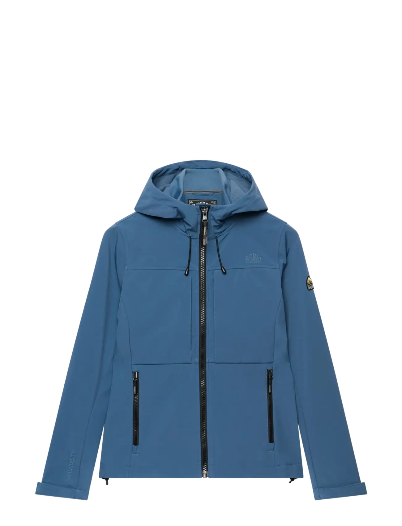 Superdry Sport - HOODED CLASSIC TREKKER JACKET - outdoor jacken - dry slate blue - 2