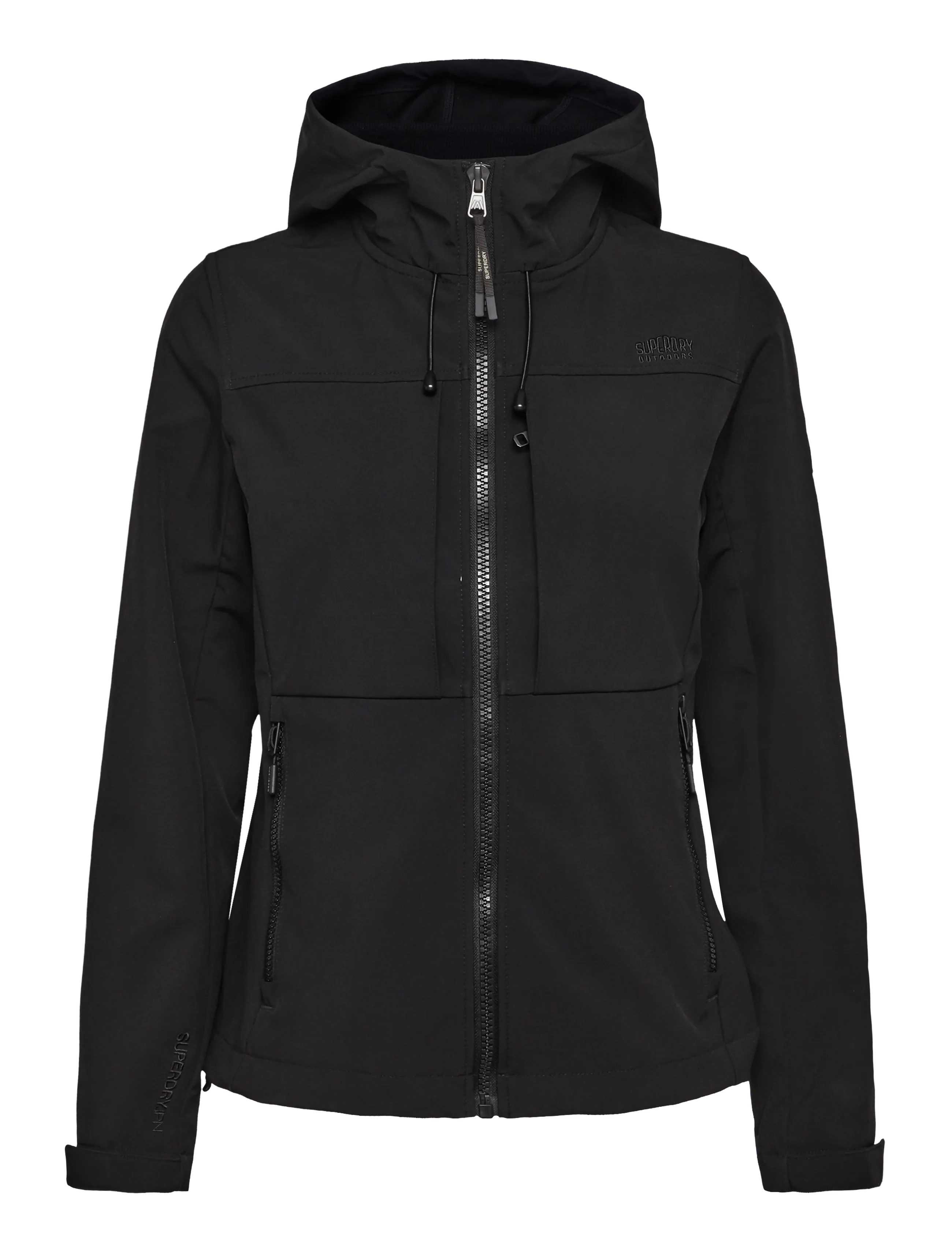 Superdry Sport HOODED CLASSIC TREKKER JACKET - Jacken - METEORITE BLACK / black