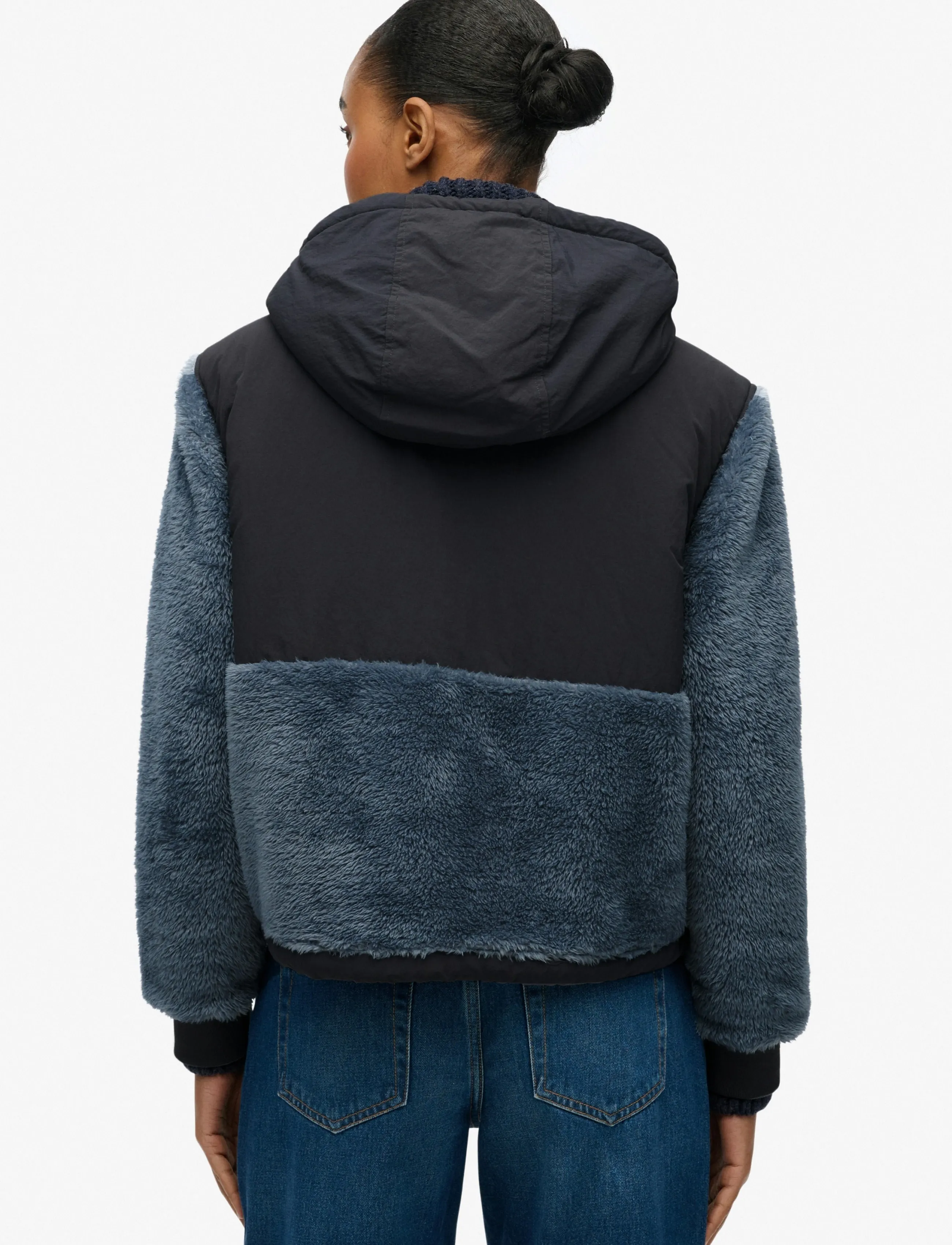 Superdry Sport - SUPER SOFT HYBRID FULL ZIP - ebony - 2