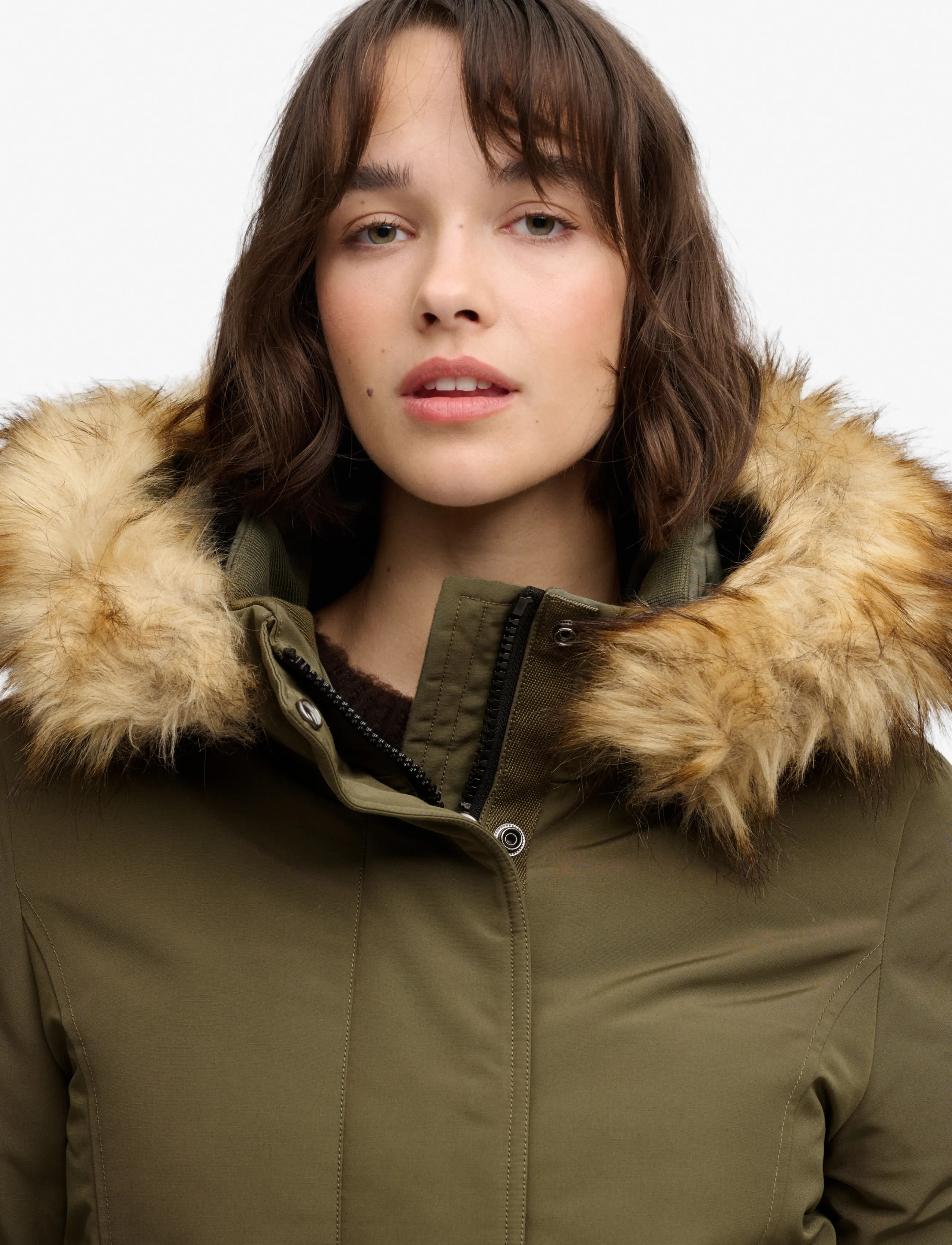 Superdry Sport - HOODED EVEREST PARKA JACKET - washed khaki - 3