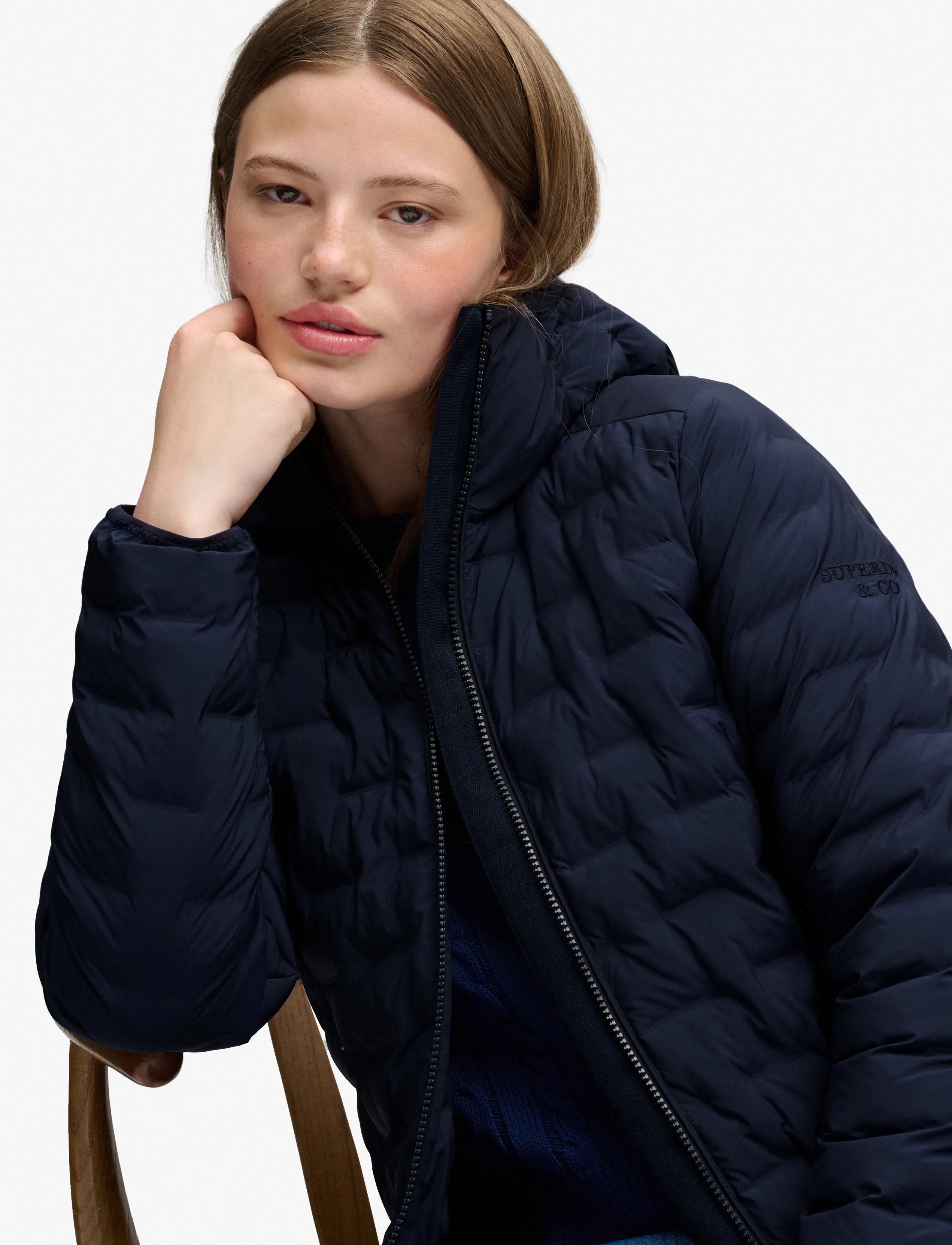 Superdry Sport - HOOD HEAT WELD PADDED JACKET - winterjacken - darkest navy - 5