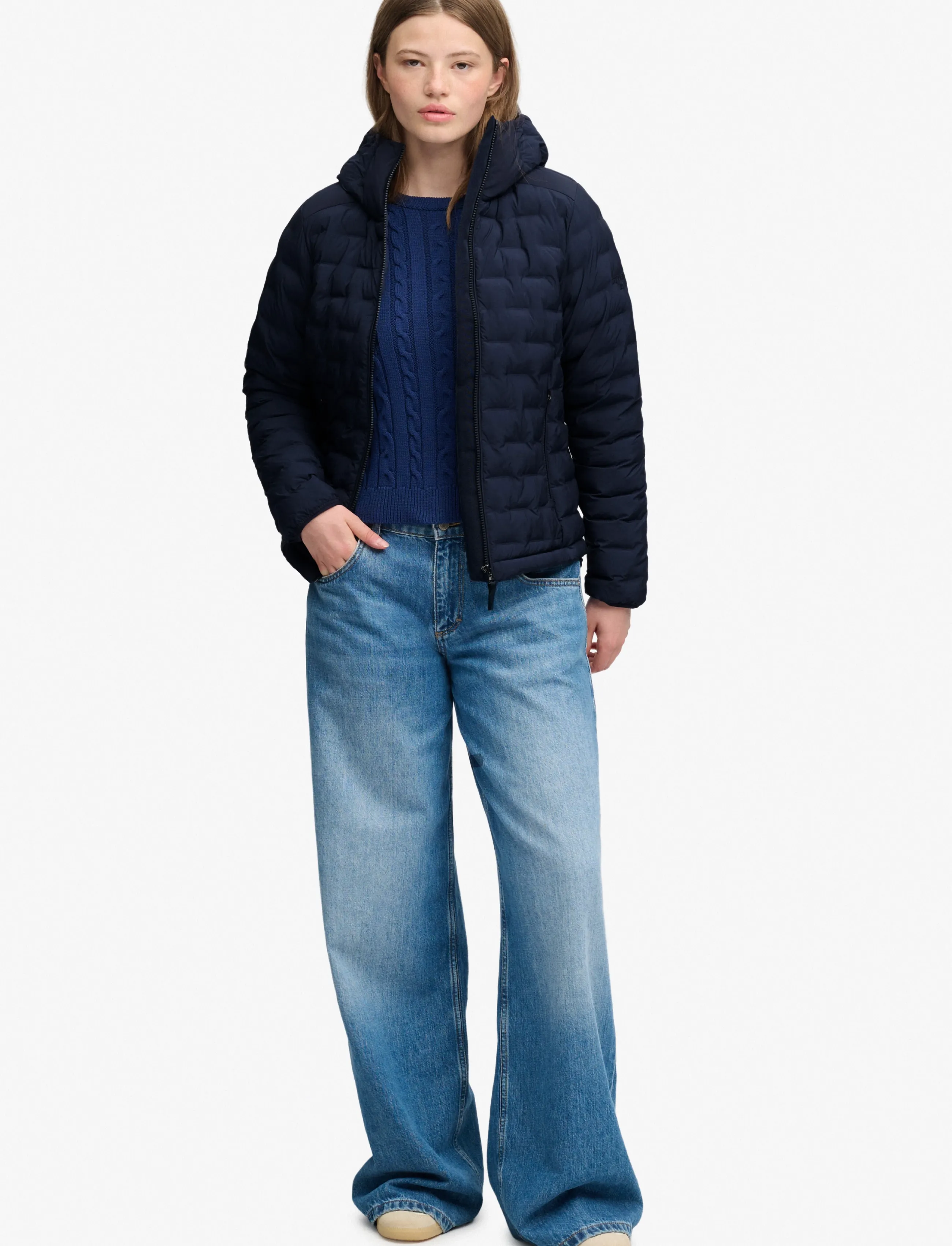 Superdry Sport Hood Heat Weld Padded Jacket jackor dam – bild 6