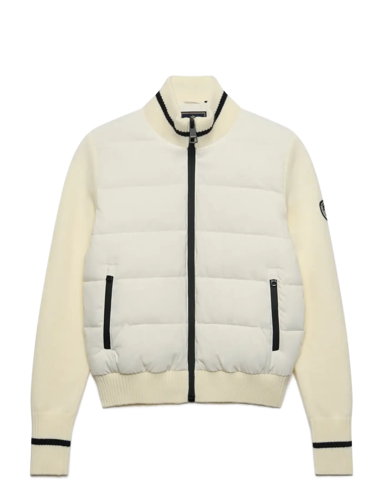 Superdry Sport SLALOM HYBRID JACKET - Joped ja mantlid - OFF WHITE / white