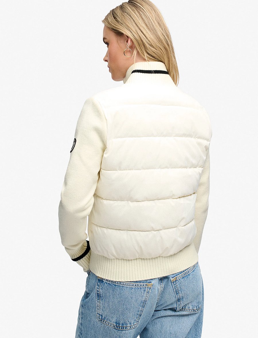 Superdry Sport - SLALOM HYBRID JACKET - off white - 2