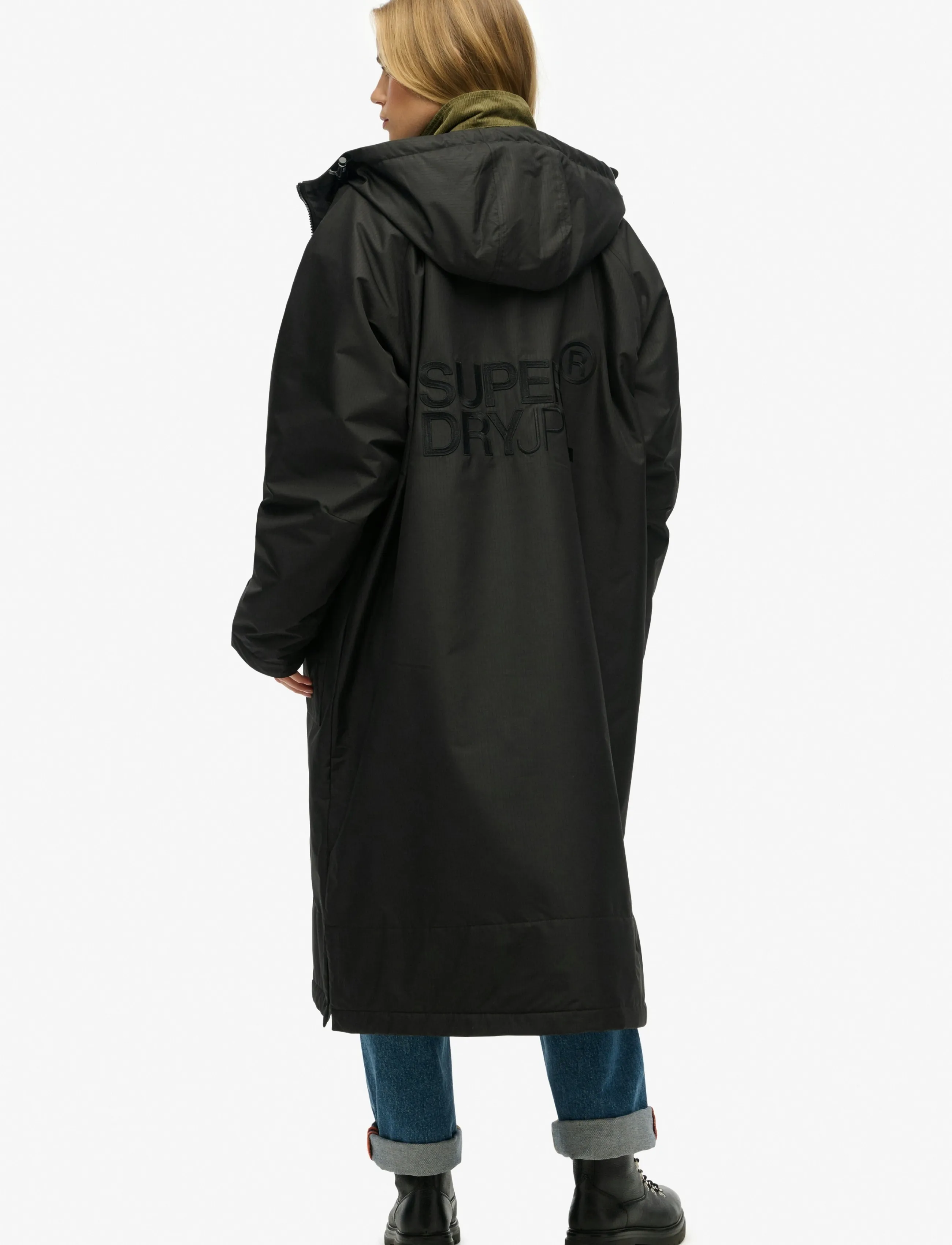 Superdry Sport - SUPERDRY ROBE - down jackets - black/black - 2