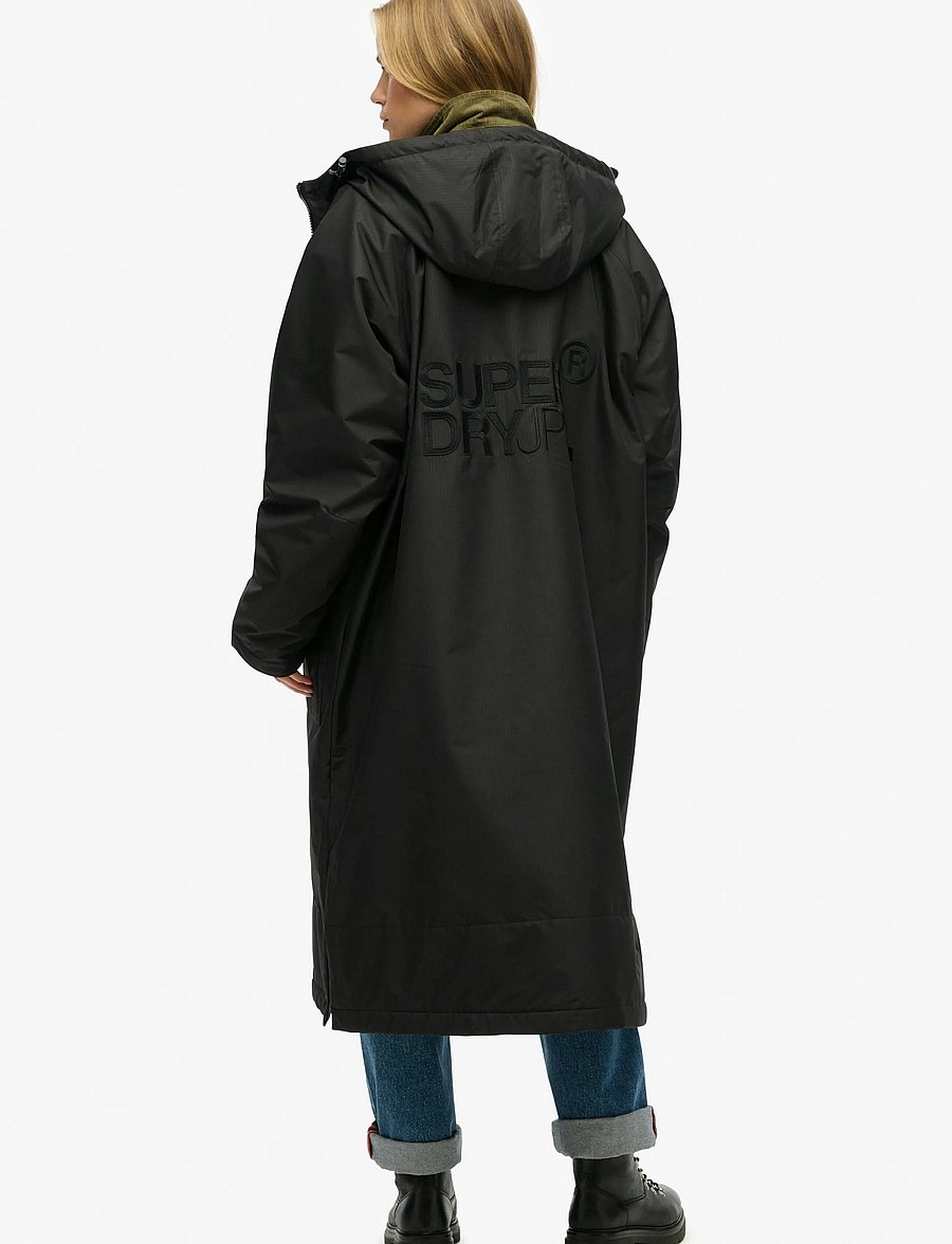 Superdry Sport - SUPERDRY ROBE - daunenjacken - black/black - 2