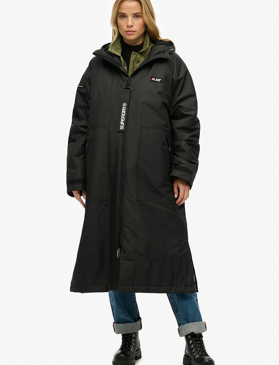 Superdry Sport - SUPERDRY ROBE - daunenjacken - black/black - 3