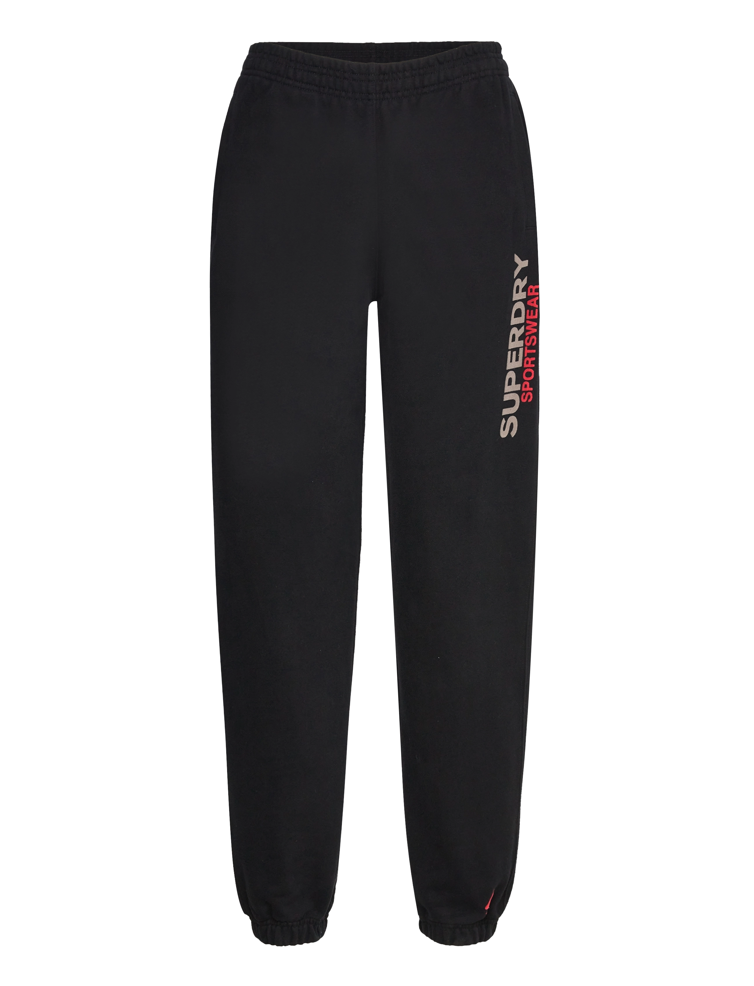 Superdry Sport - SPORTSWEAR BOYFRIEND JOGGER - black - 1