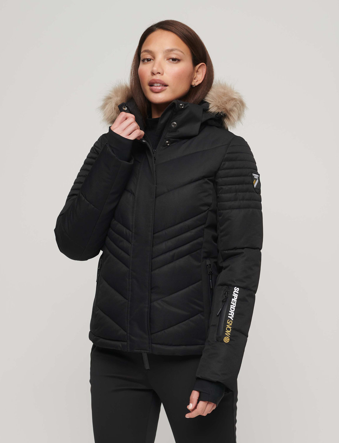 Womens puffer jacket superdry online