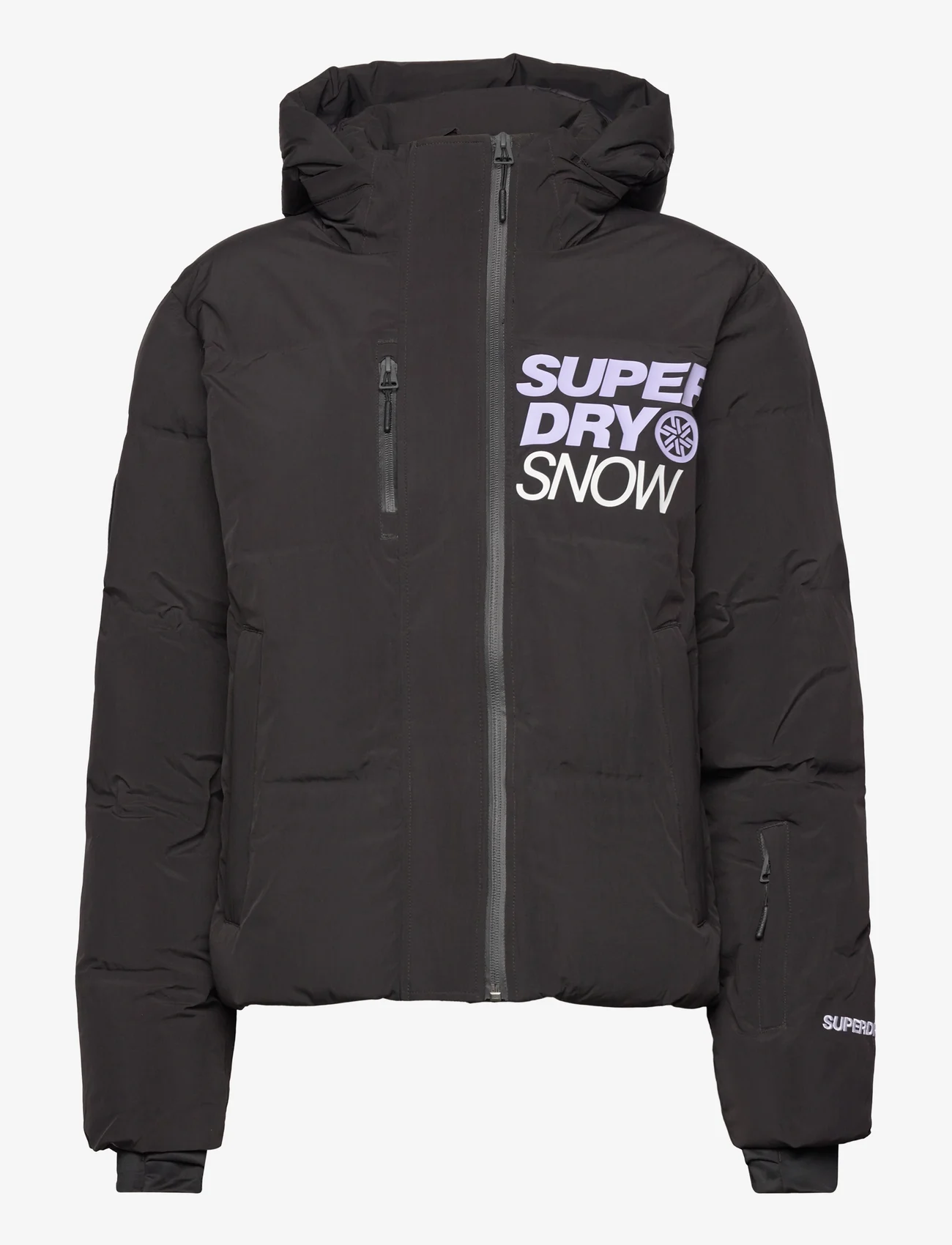 Superdry Sport - SKI BOXY PUFFER JACKET - down- & padded jackets - black - 0