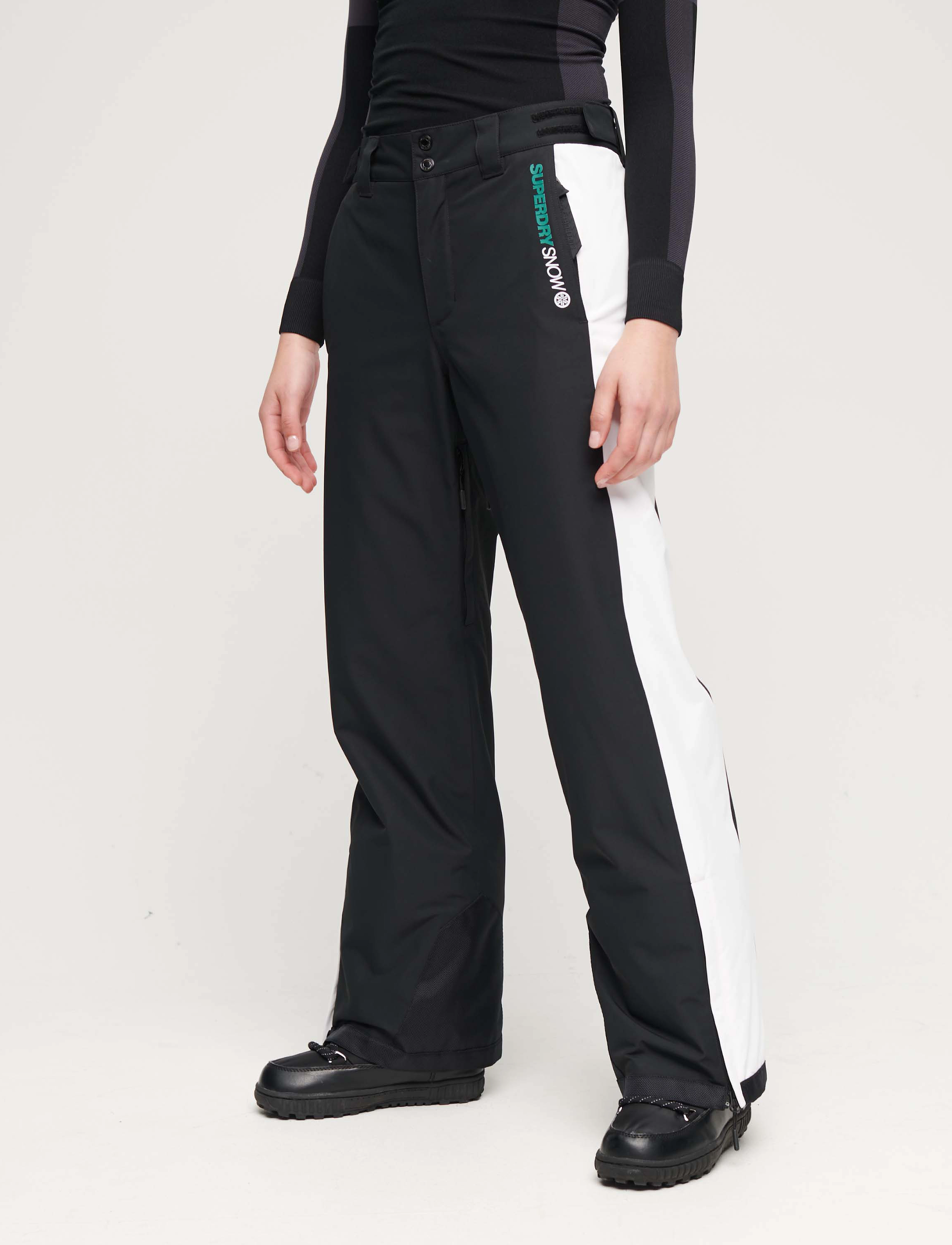 Superdry Sport - CORE SKI TROUSERS - black - 2