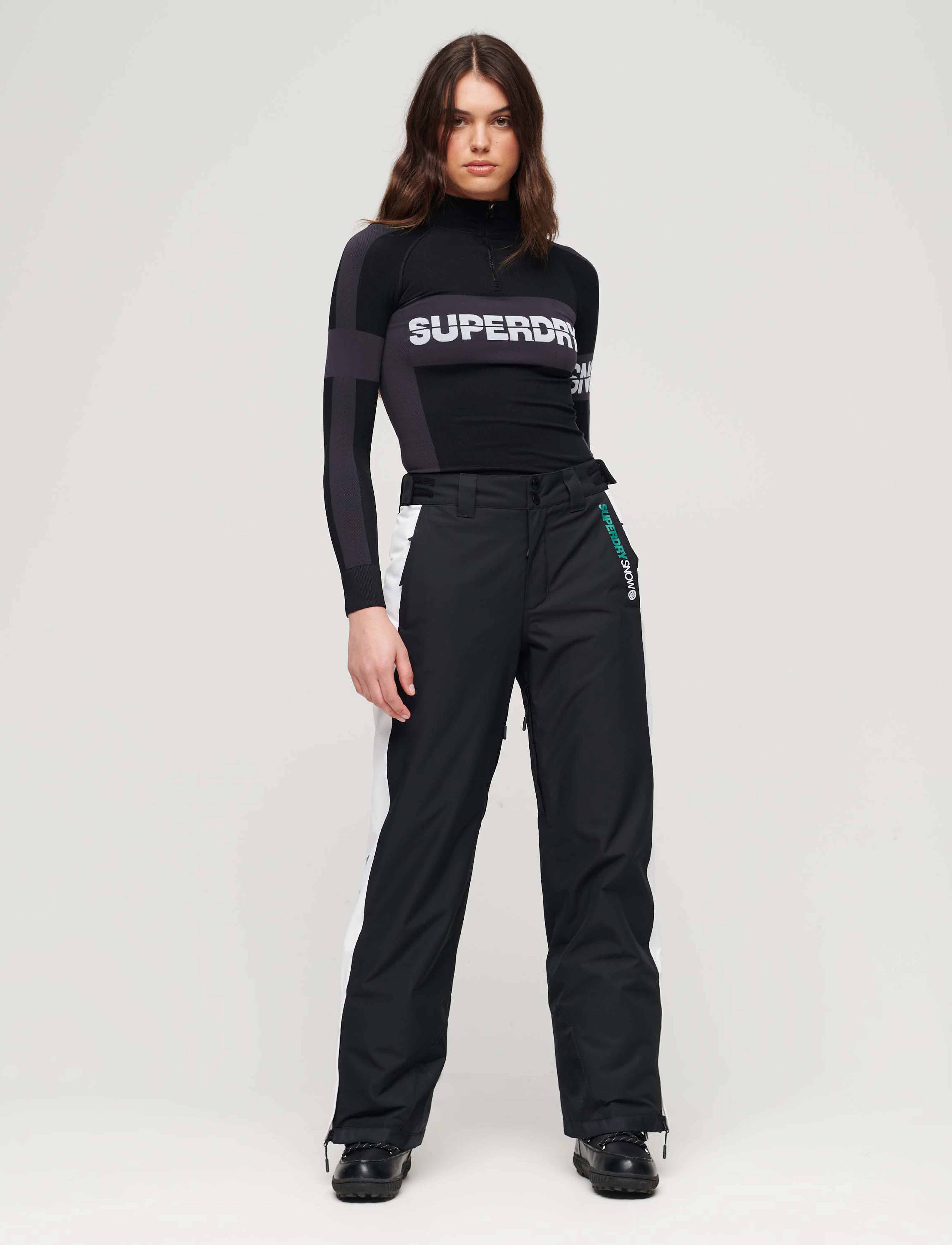 Superdry Sport - CORE SKI TROUSERS - black - 4
