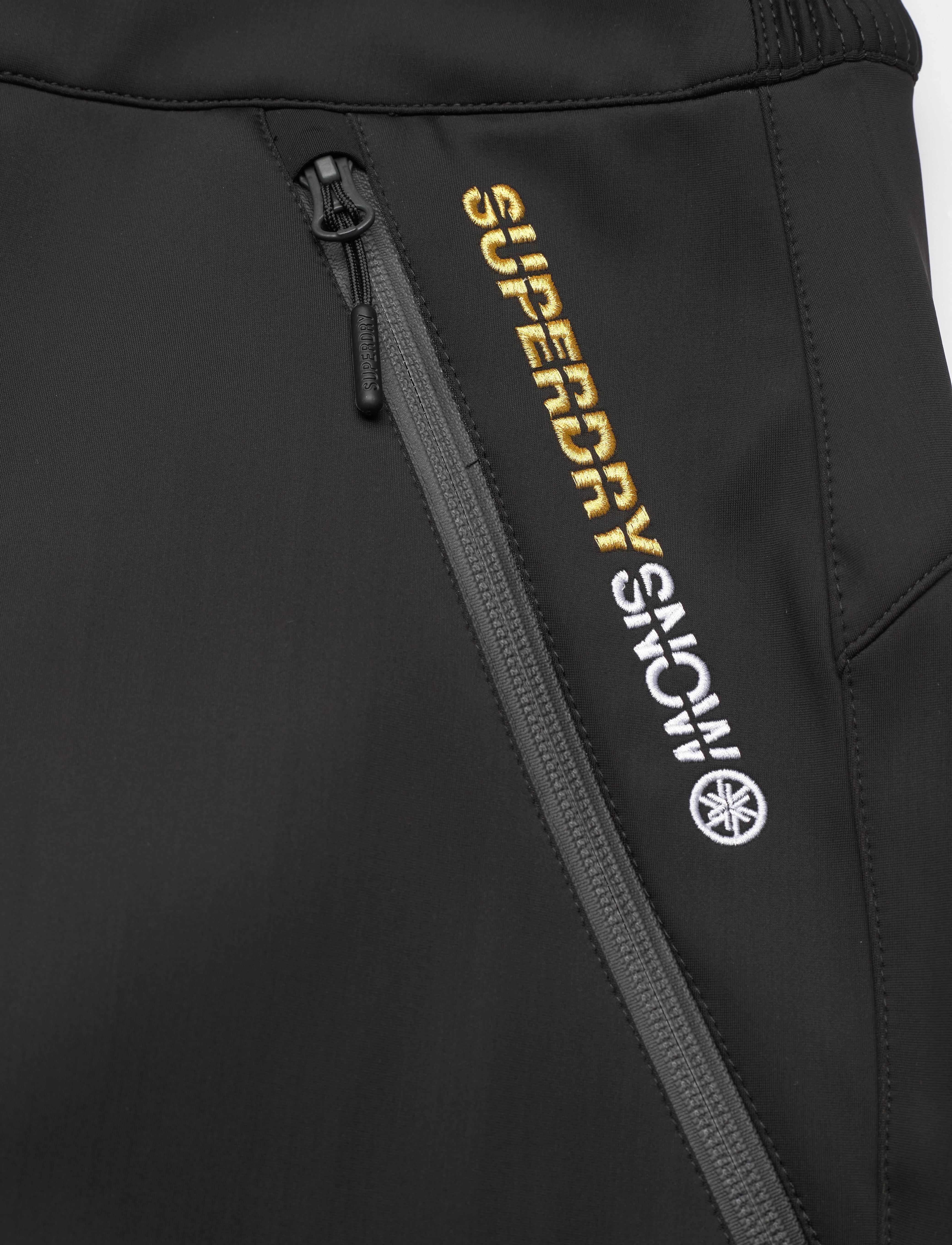 Superdry Sport - SKI SOFTSHELL SLIM TROUSERS - black - 5