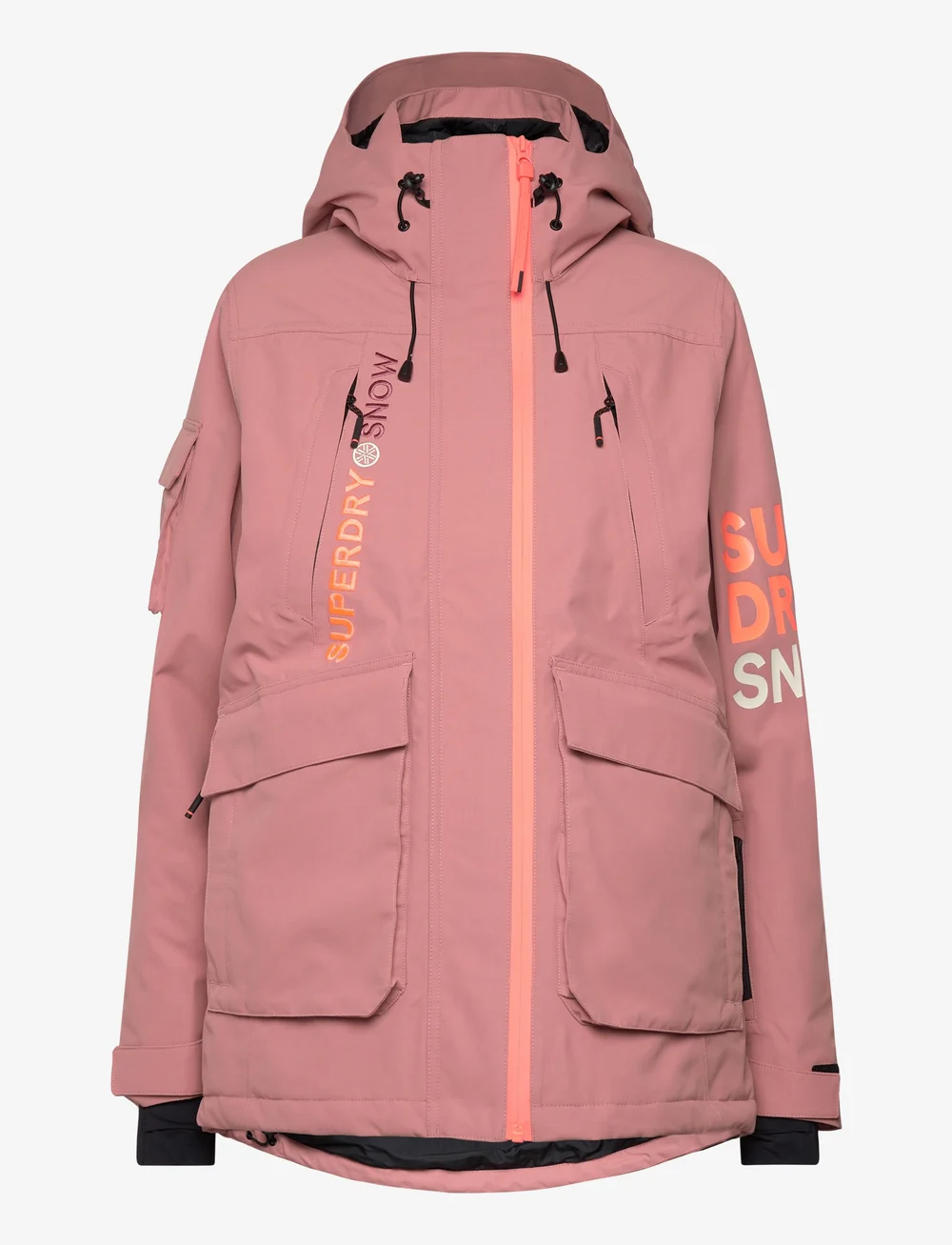Superdry Sport - SKI ULTIMATE RESCUE JACKET - skitøj - ash rose - 0