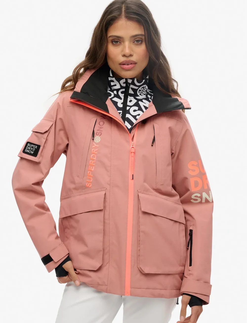 Superdry Sport - SKI ULTIMATE RESCUE JACKET - skitøj - ash rose - 2