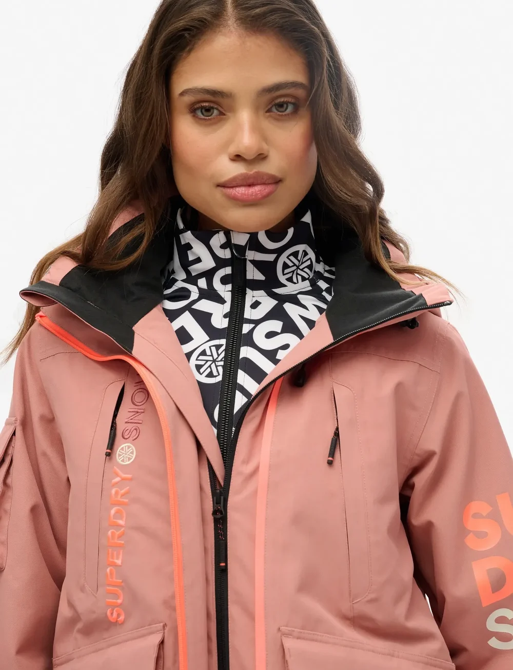 Superdry Sport - SKI ULTIMATE RESCUE JACKET - skitøj - ash rose - 4