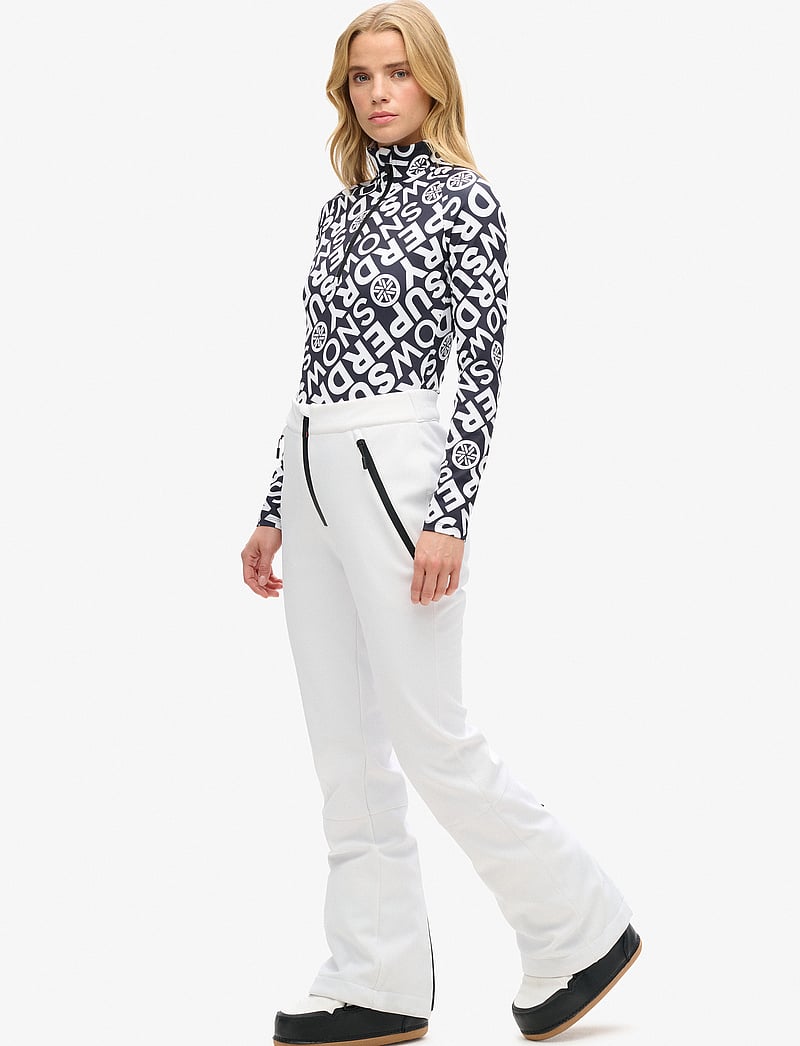Superdry Sport - SKI SOFTSHELL SLIM TROUSERS - optic - 3