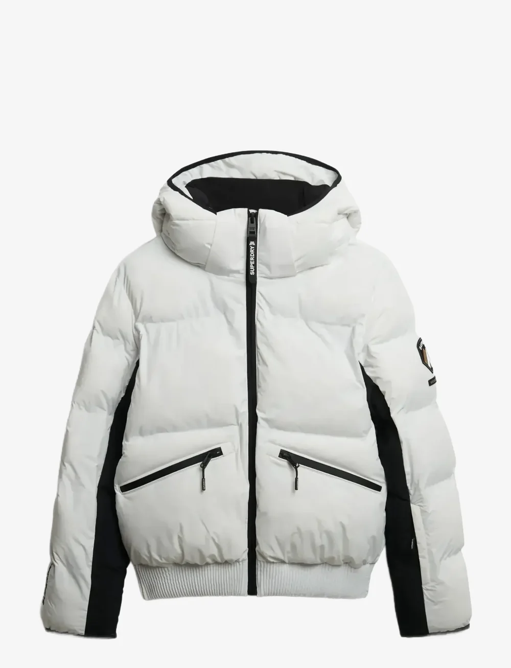 Superdry Sport - HOODED SKI BOMBER JACKET - skitøj - optic - 1