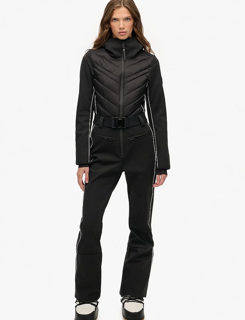 Superdry Sport - LUXE SKI SUIT - ski-kleidung - black - 0