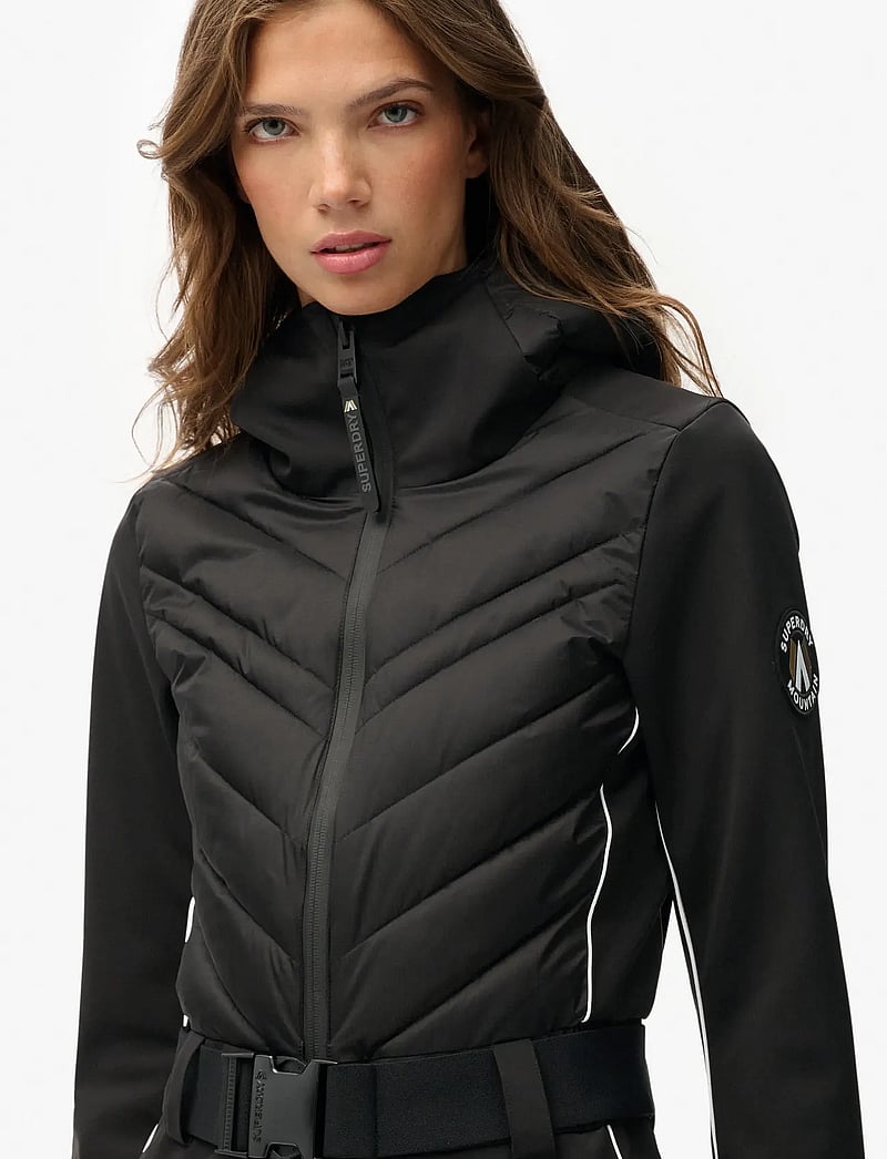 Superdry Sport - LUXE SKI SUIT - ski-kleidung - black - 2