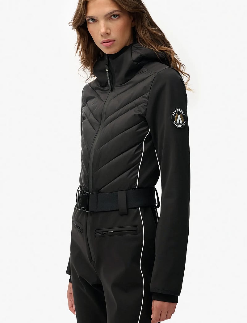 Superdry Sport - LUXE SKI SUIT - ski-kleidung - black - 4