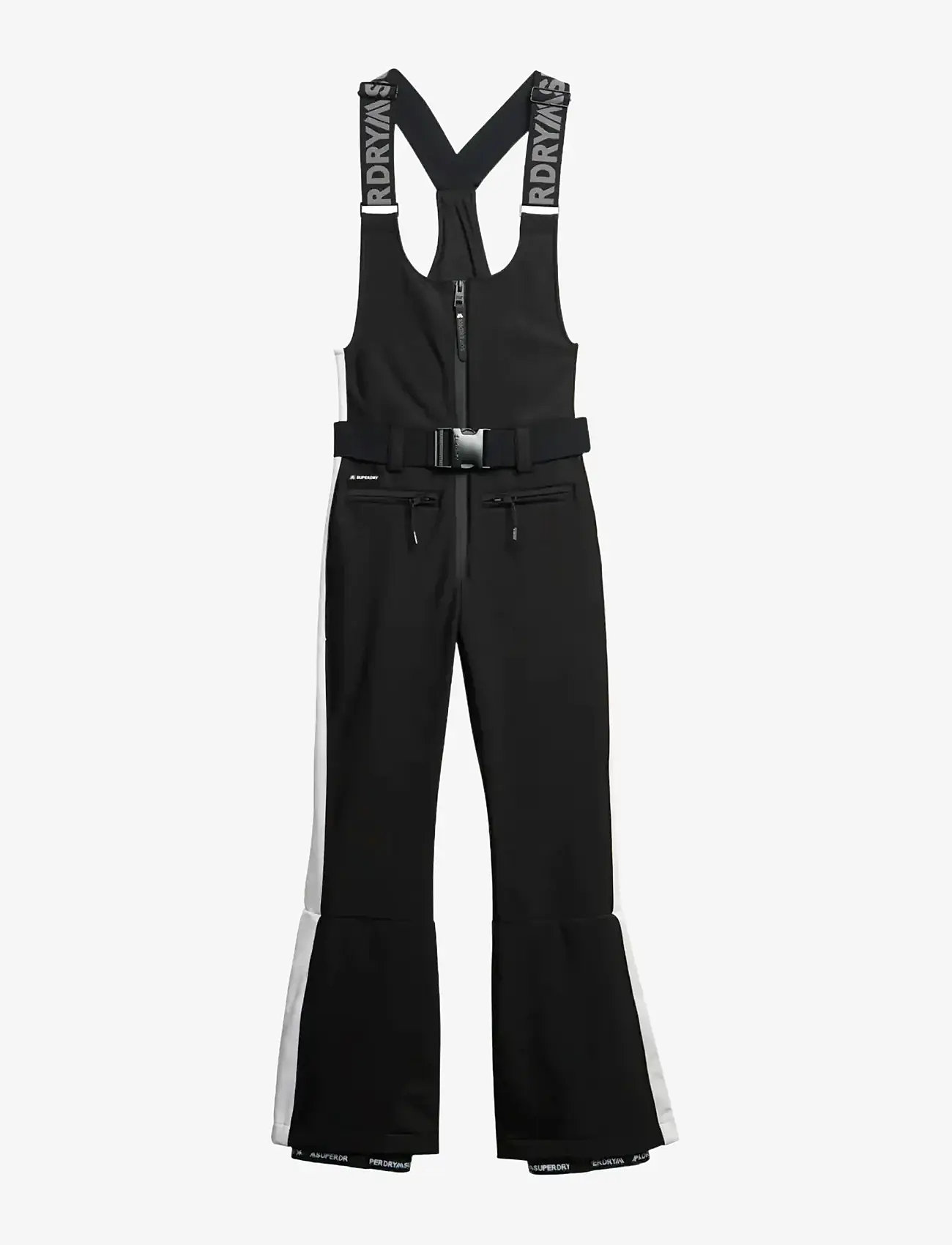 Superdry Sport - LUXE SKI DUNGAREE - skidkläder - black - 0