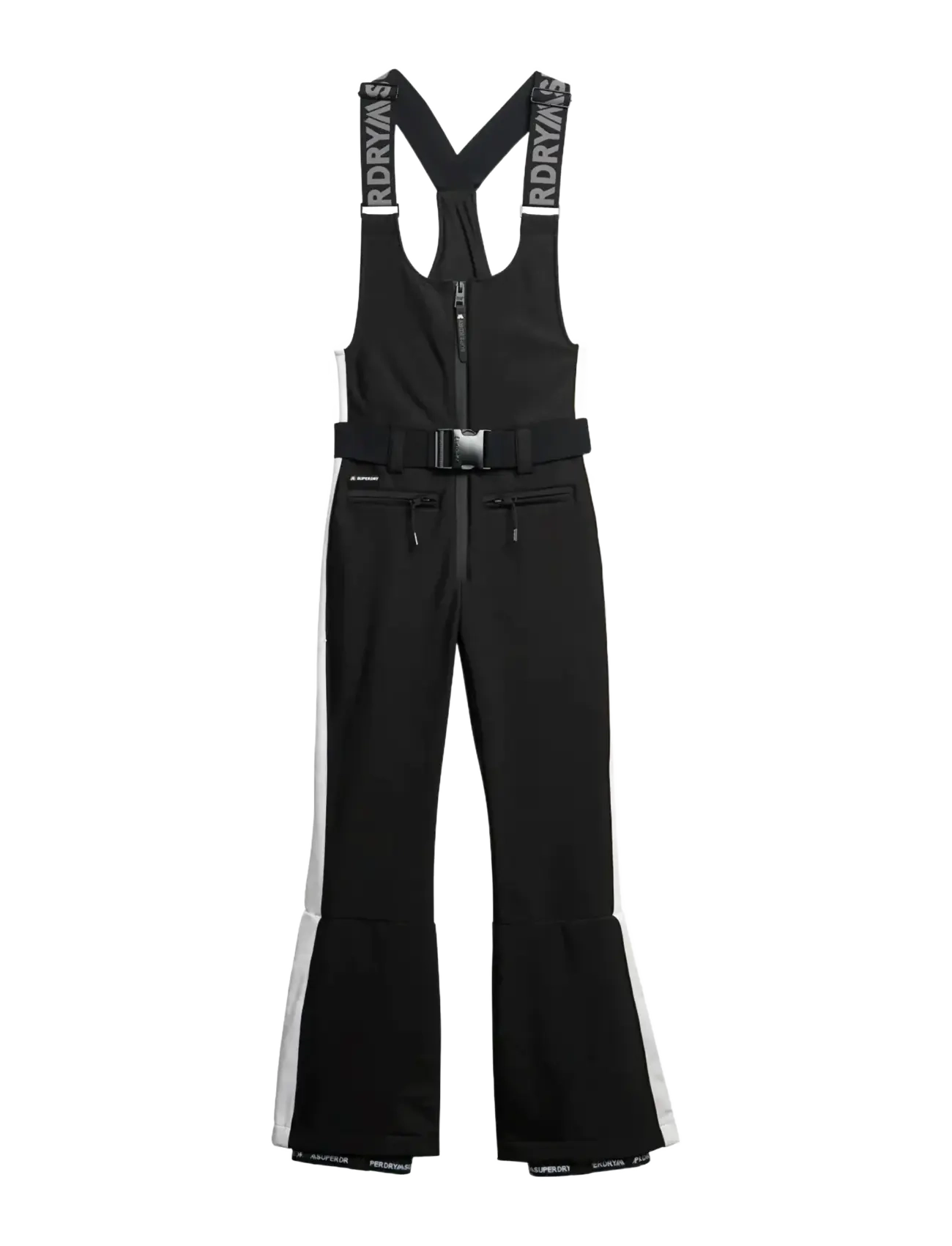 LUXE SKI DUNGAREE - BLACK