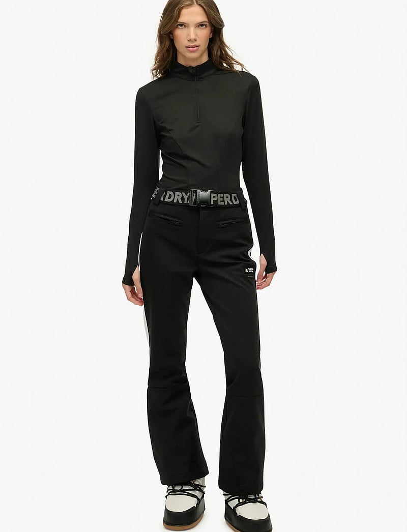 Superdry Sport - LUXE SKI PANT - ski broek - black - 0