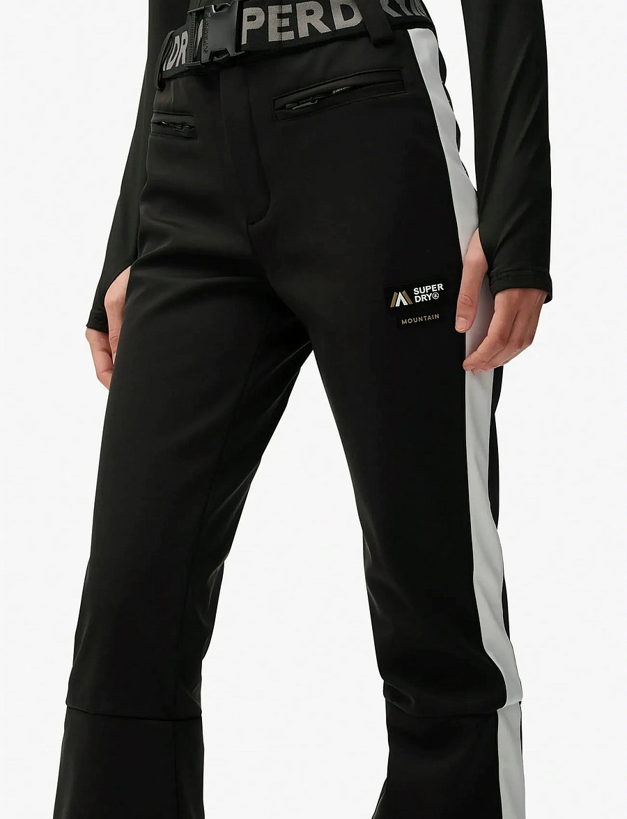 Superdry Sport - LUXE SKI PANT - vêtements de ski - black - 4